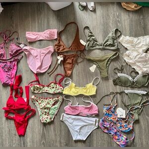 Kulani Kinis Swimwear Collection - Red, Pink, Brown, Green, Yellow, Blue